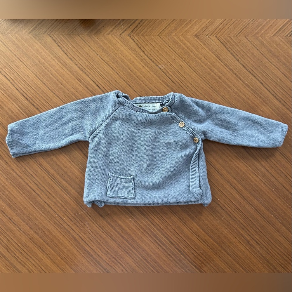 Monica & Andy baby cardigan